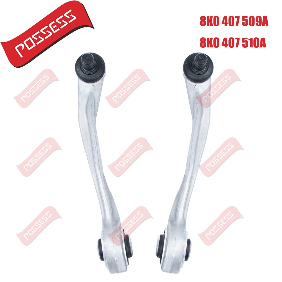 

A Pair of Front Upper Suspension Control Arm For Audi A4 B8 8K2 8K5 A5 8T3 A6 4G2 C7 A7 4GA Q5 8RB 8K0407509A 8K0407510A