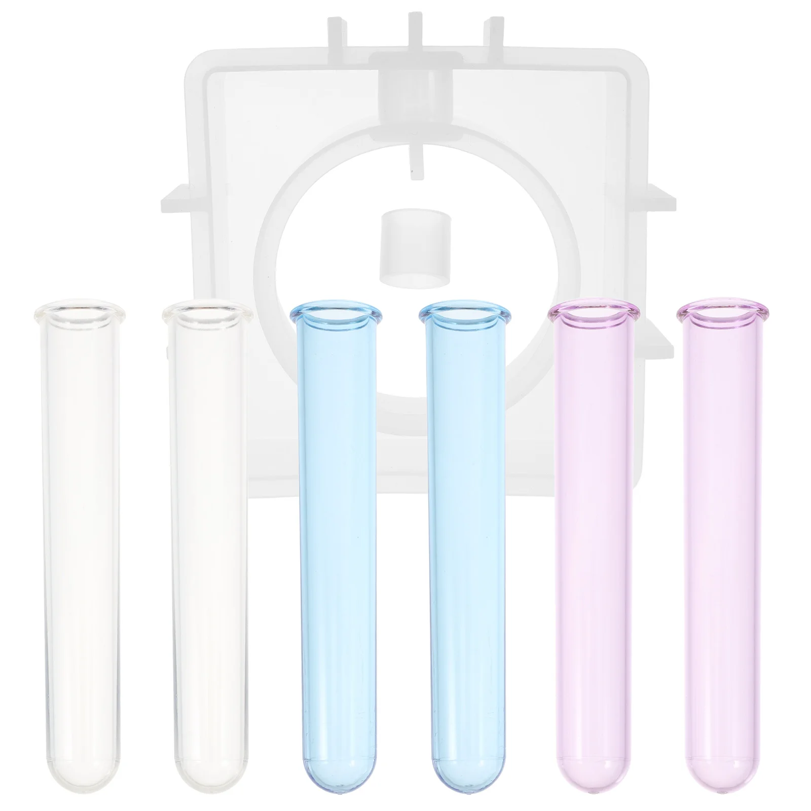 

Vase Mold Floral Test Tubes Flower Vases Hydroponics Plant Acrylic Accessory for Decor