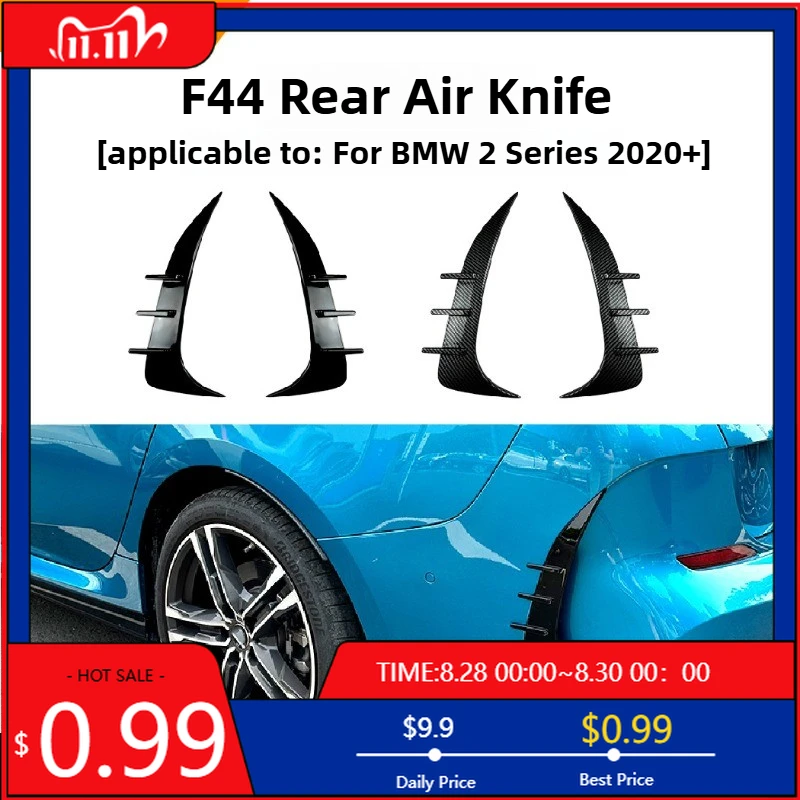 

Hot Ornaments Suitable For BMW 2 Series F44 Gran Coupe Sport 2020 2021 2022 2023 2024 2025 Rear Wind Blade Car Sticker Exter Int