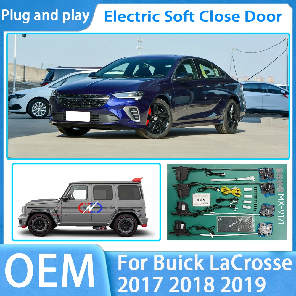 for Buick LaCrosse 2017 2018 2019 OEM Car Soft Close Door System Automatic Electric Auto Pull Power Latch Power Closing Quiet