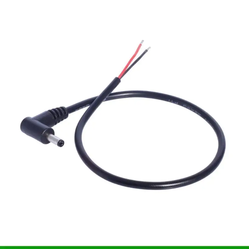 u55c الزاوية اليمنى المرنة 3.5x1.35mm الذكور سلك طاقة سلك سلك امتداد لشرائح LED ملحقات إلكترونية الملحقات الإلكترونية #4