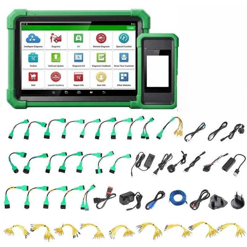 Global Version X431 PRO3S+ EV No IP Limited 2 Years Free Update Electric Car Scanner with High Voltage Battery