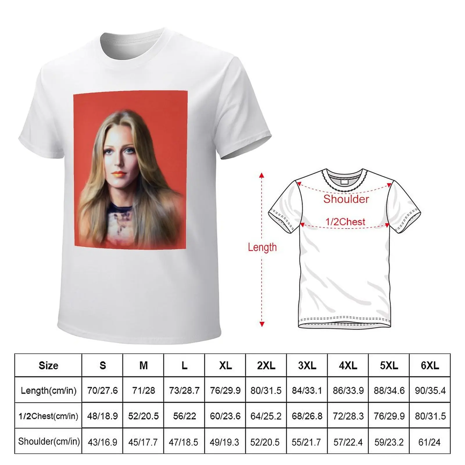 Joanna Pettet, Actress T-Shirt kawaii clothes Blouse mens champion t shirts