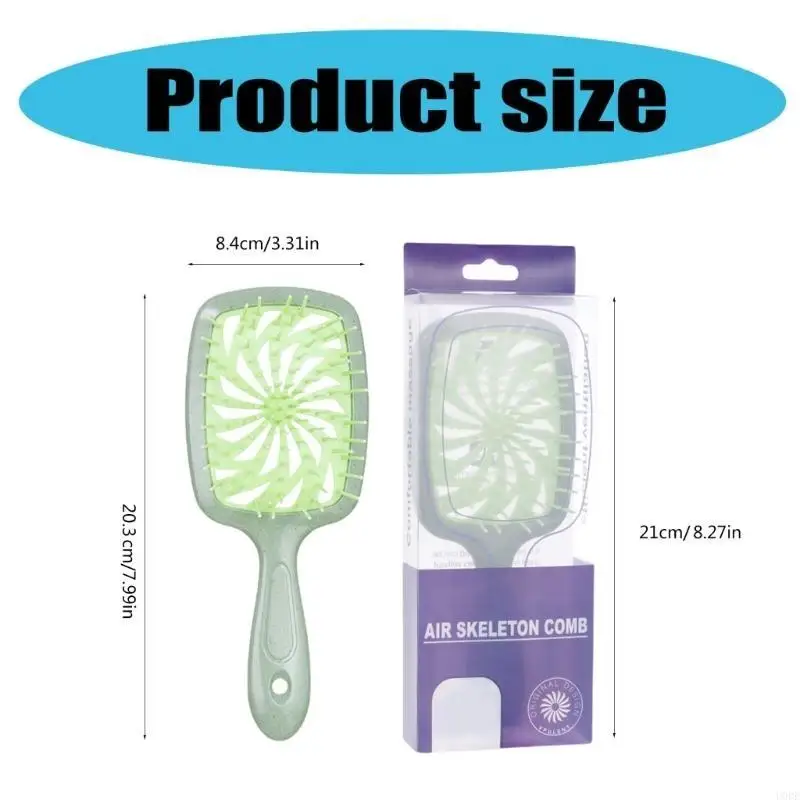 Detangler Brush Styling Comb For Smooth Brushing And Minimal Hair Pulling