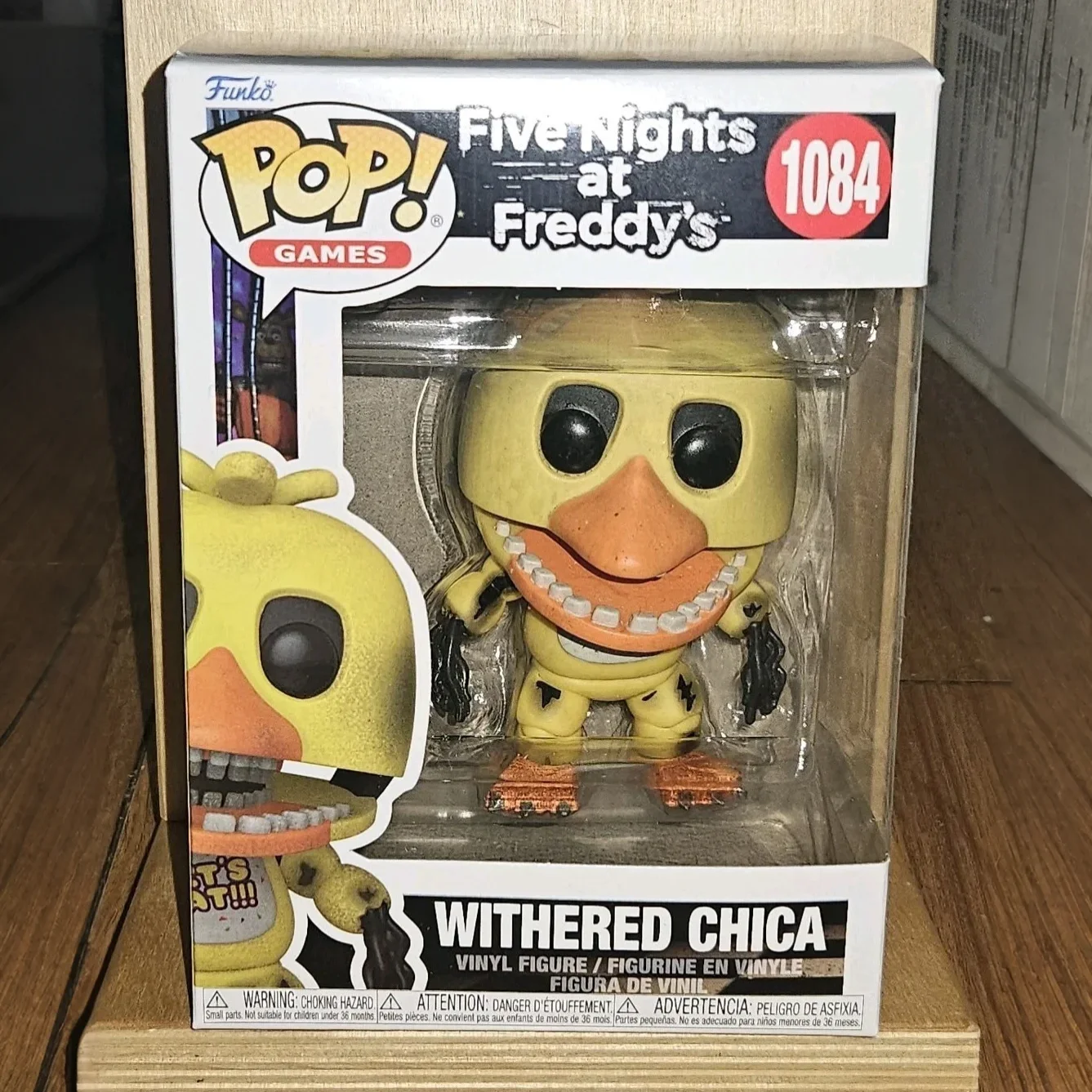

Five Nights at Freddy's Funko Pop Withered Chica 1084 Figures 4.1 inch Vinyl Figure Collectible Limited Edition Model Toy Gift