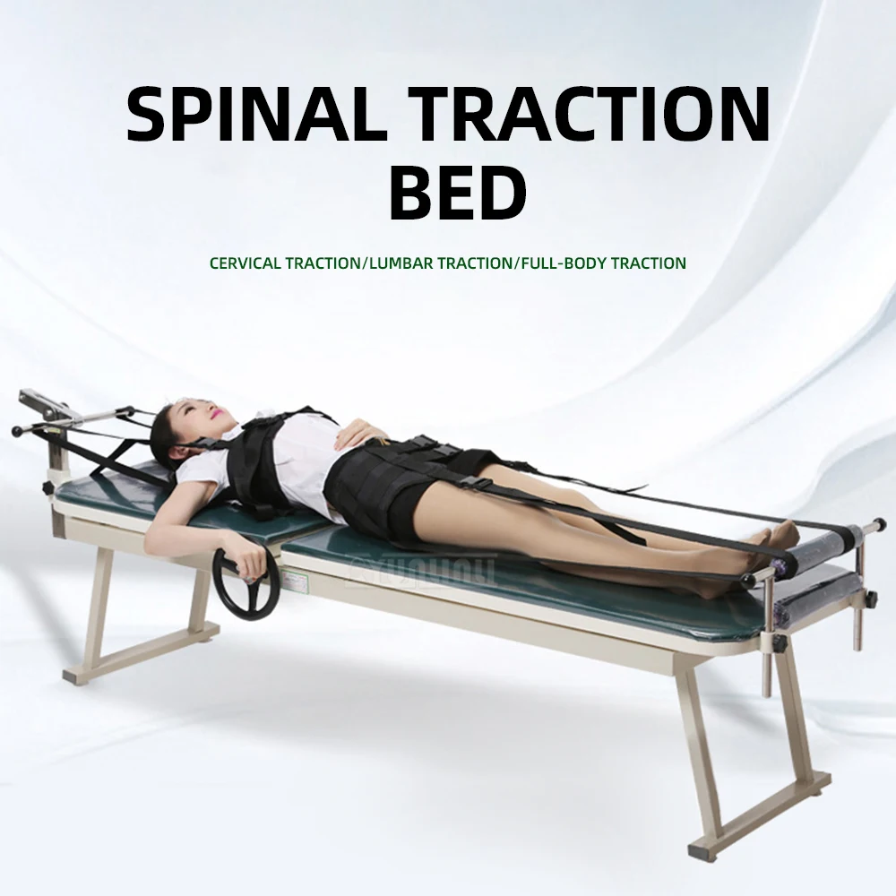 

Lumbar tractor stretcher Bed