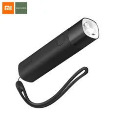 Original Xiaomi SOLOVE X3 LED Flashlight 3000mAh Mobile Power USB Multi-function Brightness Torch Power Bank Portable Lighting