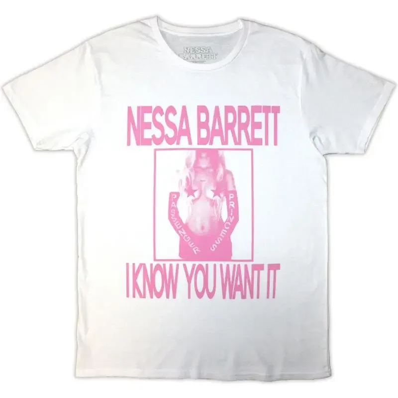 Nessa Barrett I Know You Want It T Shirt White New