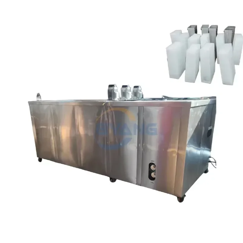 Commercial Solar-Powered Ice Cube Block Making Machine for Plant Brick Containers 50 kg 1t 3t 10 Ton Nigeria Price In Stock