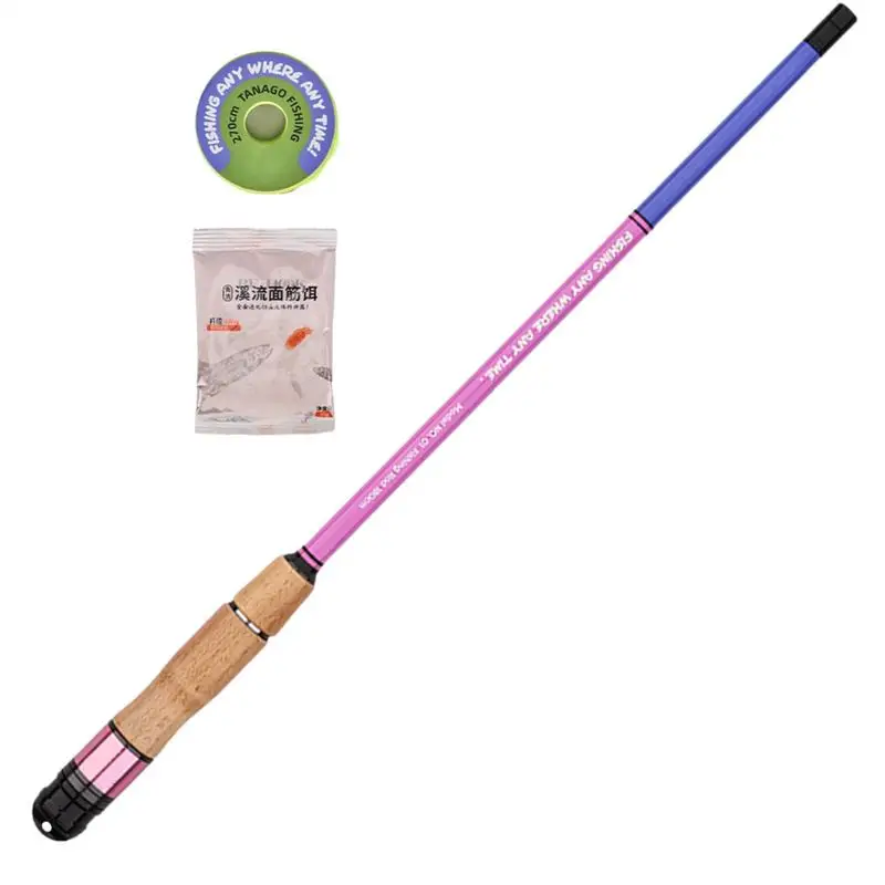 

Portable Fishing Rod Carbon Fiber Telescopic Travel Rod Tackle Stick For Saltwater Freshwater Fishing Gear For Man