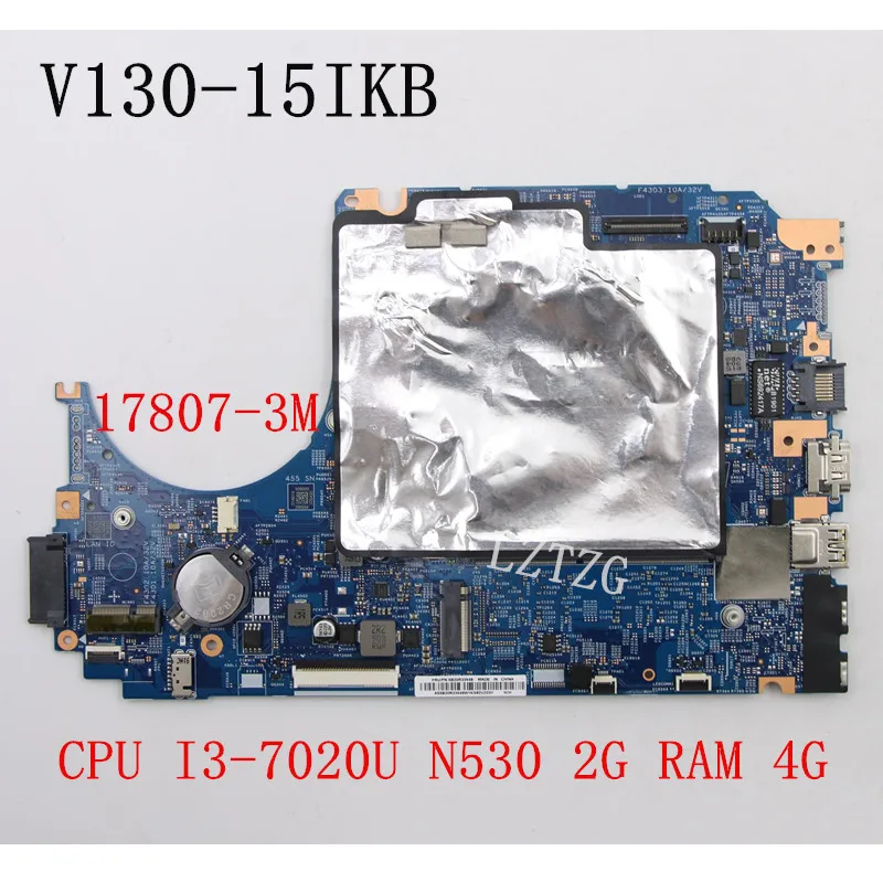 

Used For Lenovo V130-15IKB Laptop Motherboard With CPU I3-7020U N530 2G RAM 4G FRU 5B20R33549 5B20R33555