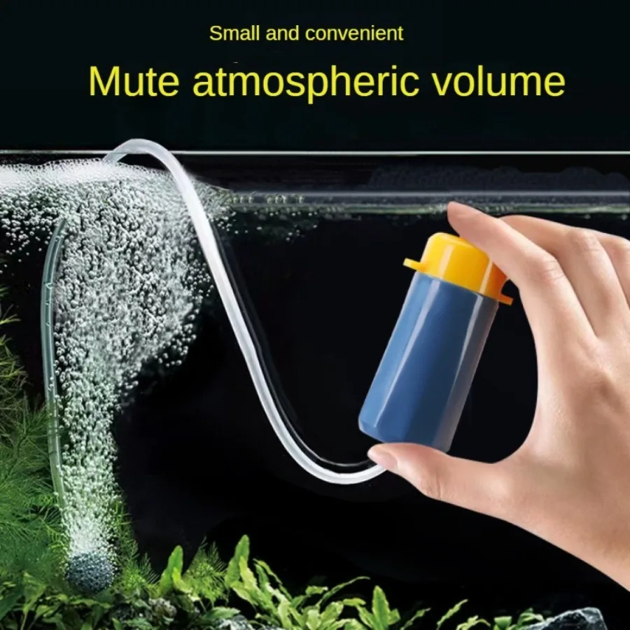 Aquarium Oxygen Air Pump USB Small Oxygenator for Fish Tank Silent Air Compressor Mini Aerator Portable Fish Tank Accessories