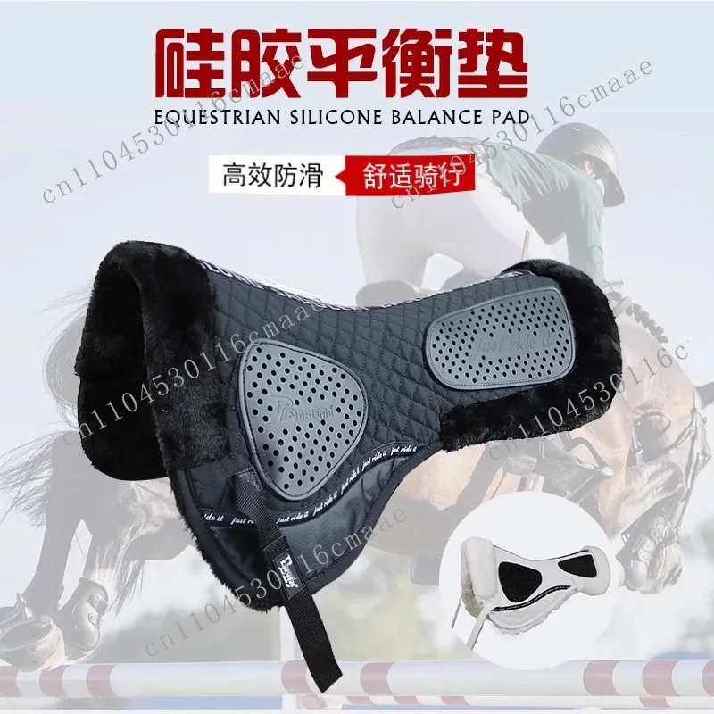 Equestrian Balance Pad Shock-Absorbing Comfortable Soft Obstacle Course Specific Anti-Slip Pad Sweat Drawer