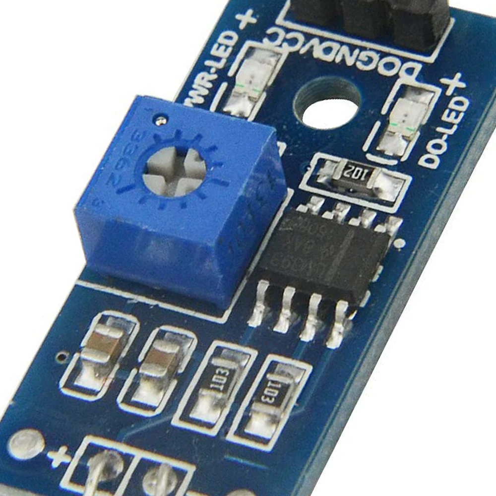 10 pièces Module de capteur photosensible détection d'intensité lumineuse numérique Module de résistance photosensible mesure numérique-X64A