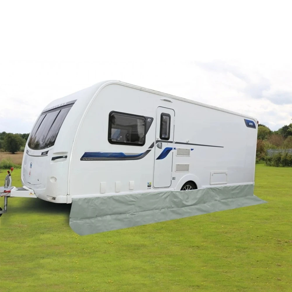 Motorhome Awning Wind Skirt Suitable for Motorhomes/Campervans Outdoor Camping Windproof Dustproof Accessory