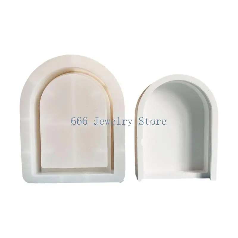 

F2TD Hollow Bear Theme Storage Box Molds Storage Container Moulds Silicone Texture Suitable for Clothing and Stationery
