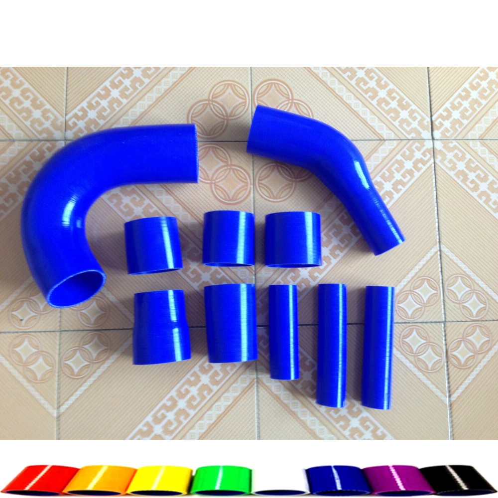 

For 2008 2009 2010 2011 Mitsubishi Lancer EVO X Silicone Turbo Intercooler Hose （4-PLY Hose ）