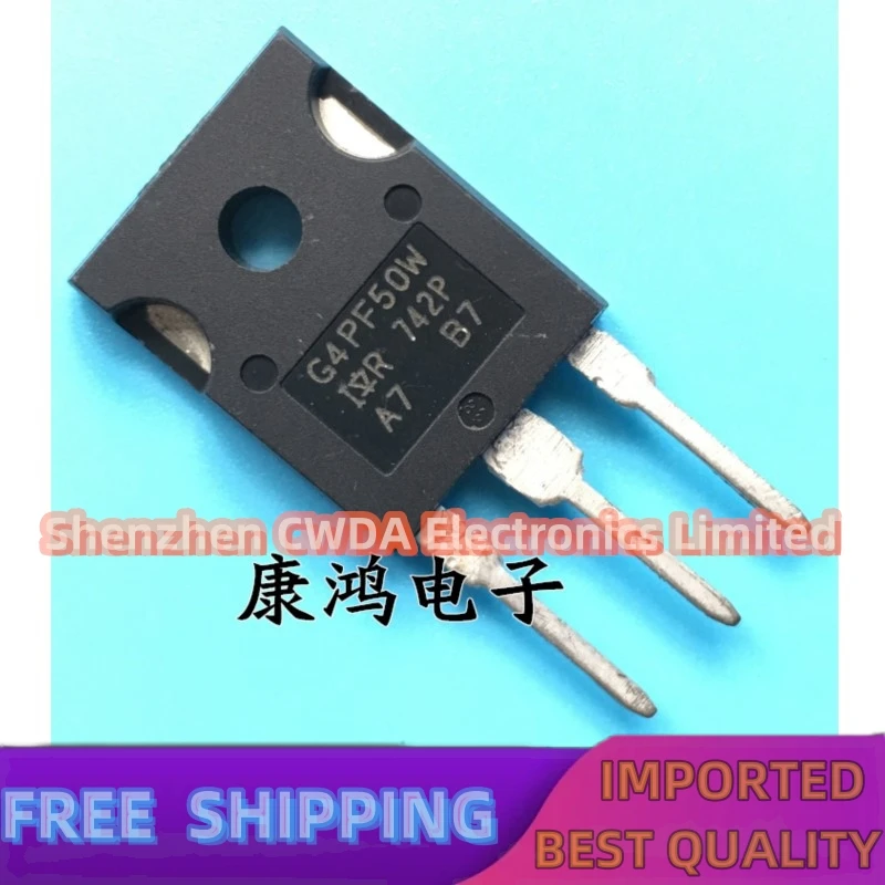 

10PCS-20PCS IRG4PF50W G4PF50W TO-247 MOS 28A/900V In Stock Can Be Purchased