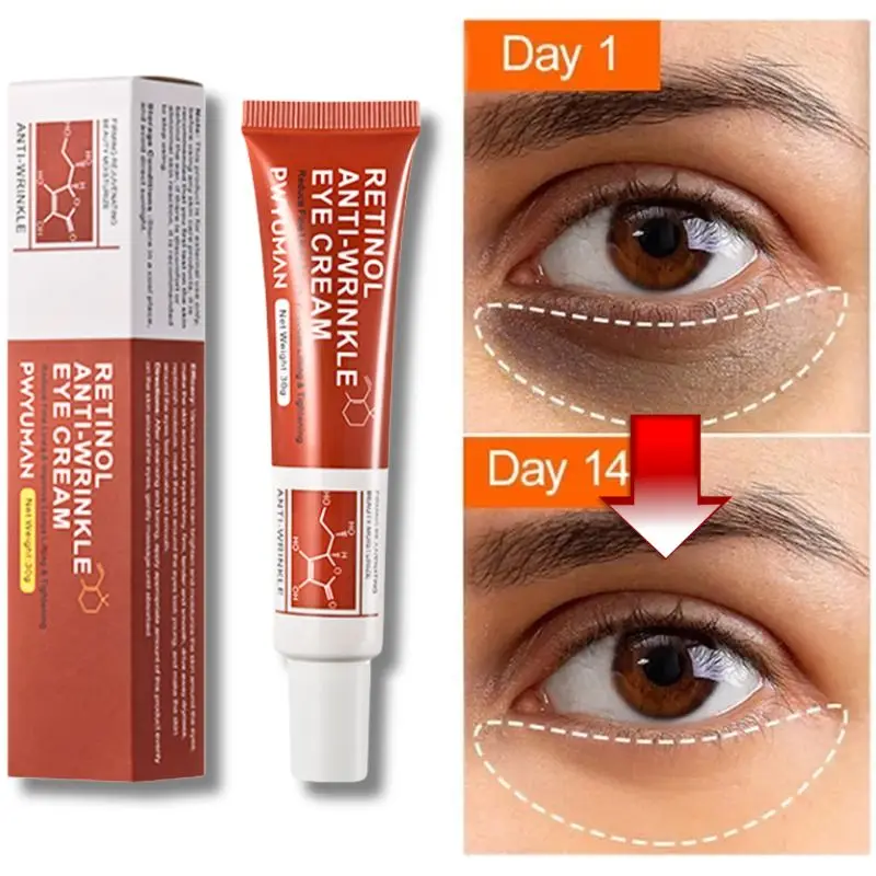 

Retinol Shot Eye Cream Anti-aging Eye Serum For Dark Circles Wrinkles Hydrating Essence Firming Treatment Gentle Vitamin C Serum
