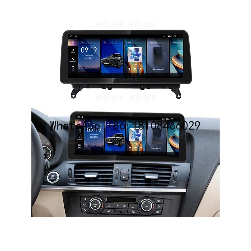 

Android 14 10.25" 12.5" MTK 8581 Car Multimedia Player for BMW X3/X4 F25 F26 2010-2016 Wireless Carplay GPS Android Auto