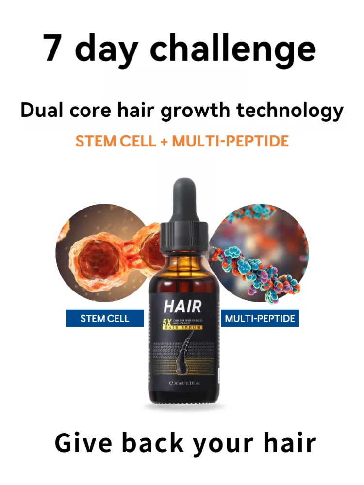 Fine hair thickener, quickly amplifies hair density and strengthens strands, get the thick hair look you want