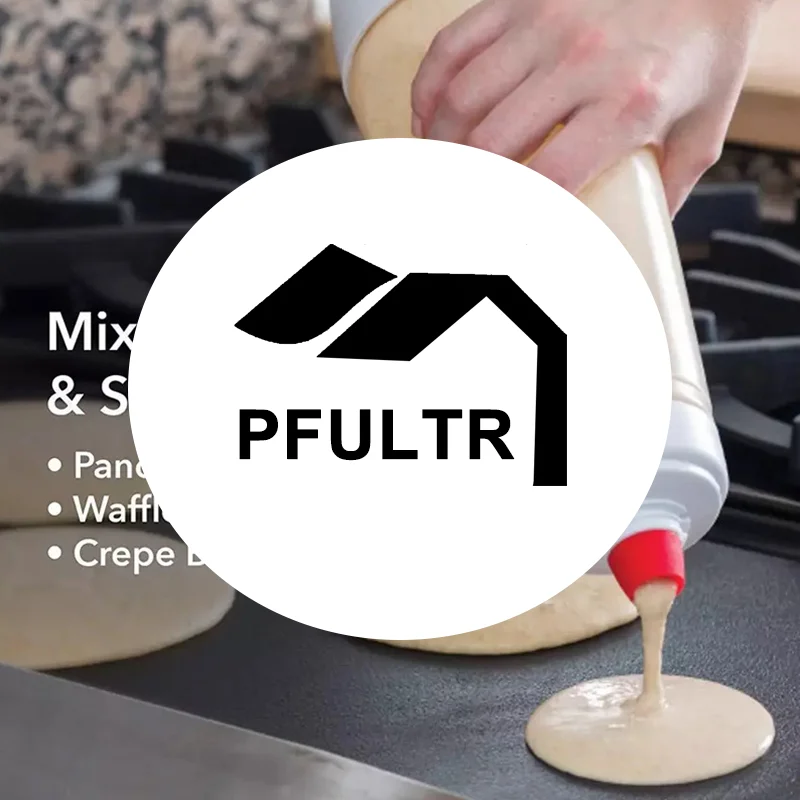 

Hand-cranked Batter Mixing Bottle Muffin Dispenser Butter Measuring Dispenser