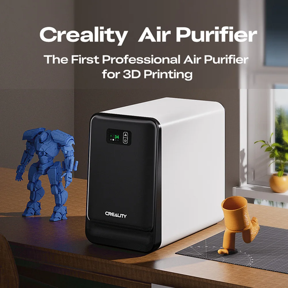 Creality Luftreiniger-FDM-Version Professioneller Luftreiniger für den 3D-Druck Smart Touch Control 99 % + Filtereffizienz