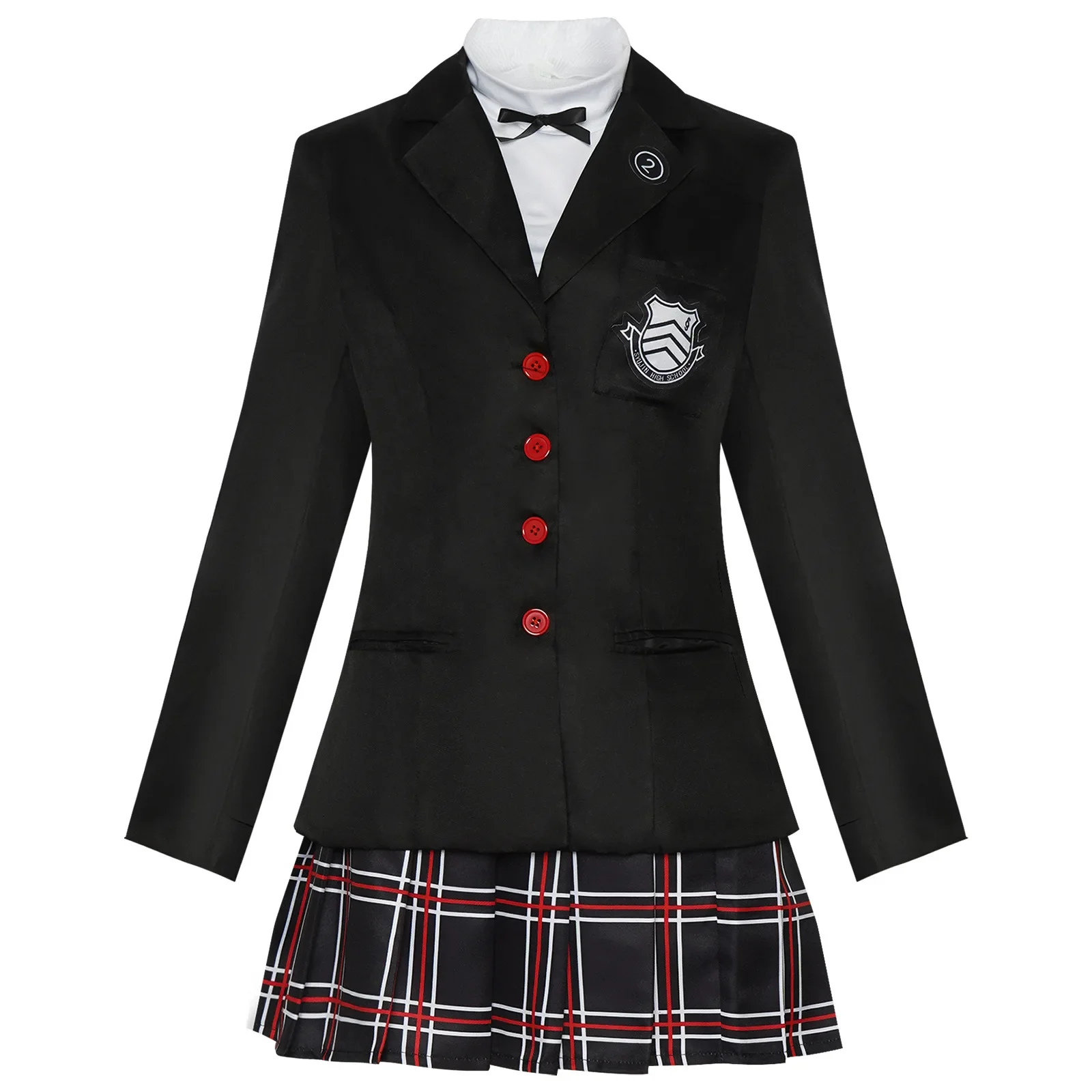 

Ролевая форма, костюм для игры в костюме Rainji Amami Akechi Kasumi, школьная форма, полный комплект, горячий стиль