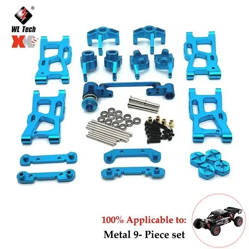 Albero di trasmissione CVD anteriore e posteriore in metallo per WLtoys 144001 144002 124016 124017 124018 124019 accessori per parti di aggiornamento per auto RC