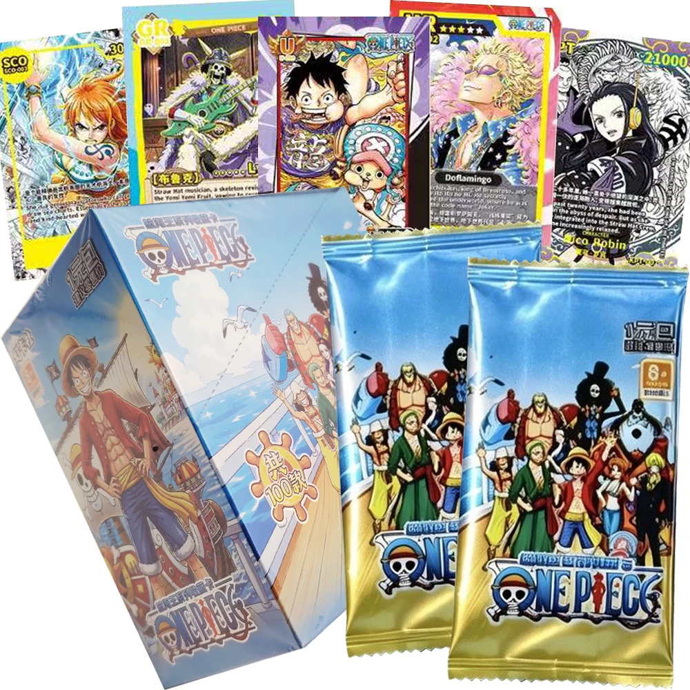One Piece Character Adventure Collection Cards Action Fantasy Popular IP Star Charm Exclusive Portrait Cards Gifts for ‌adult‌