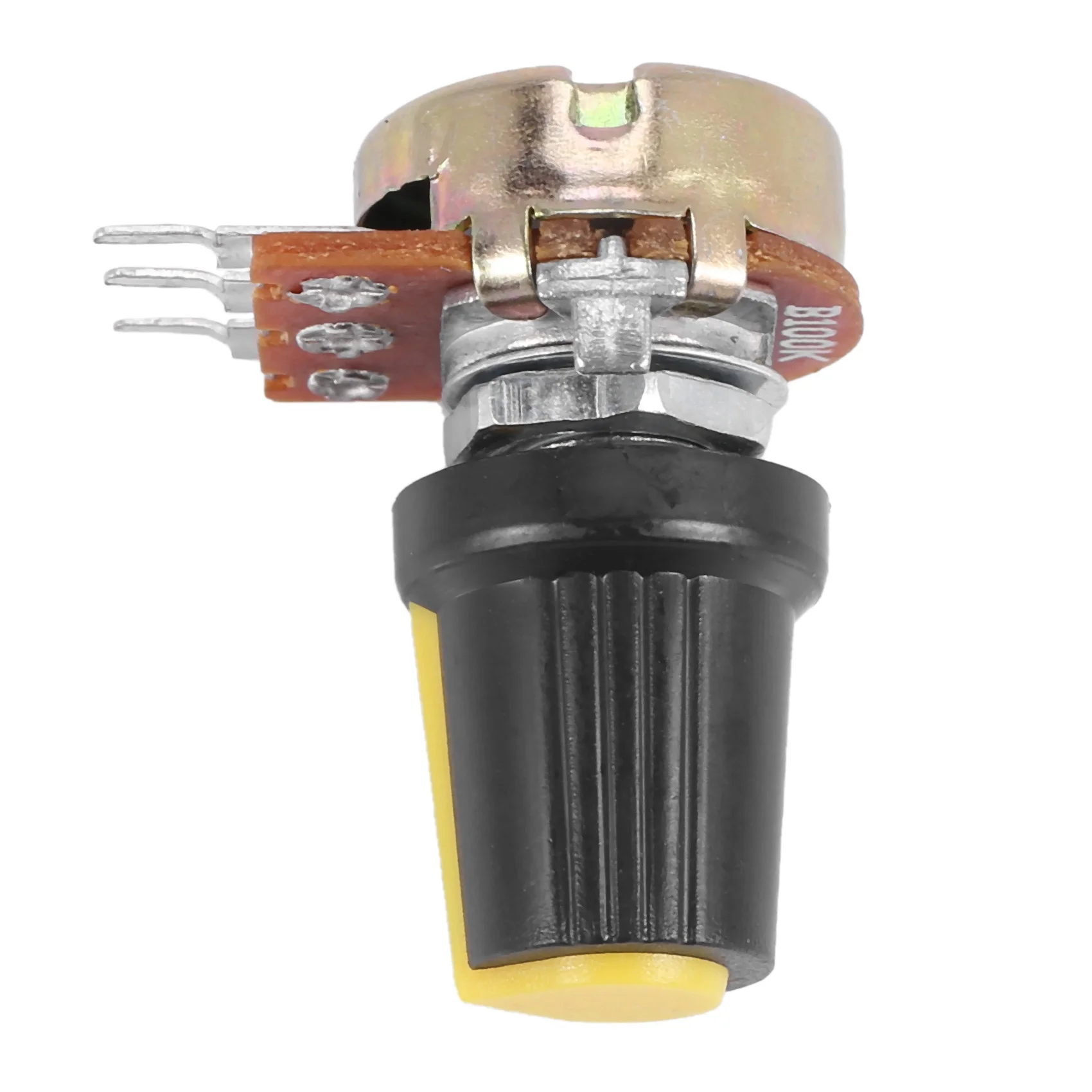 

ABBN-25 шт., 100 кОм, 3 клеммы, линейный конус, поворотный аудио потенциометр типа B