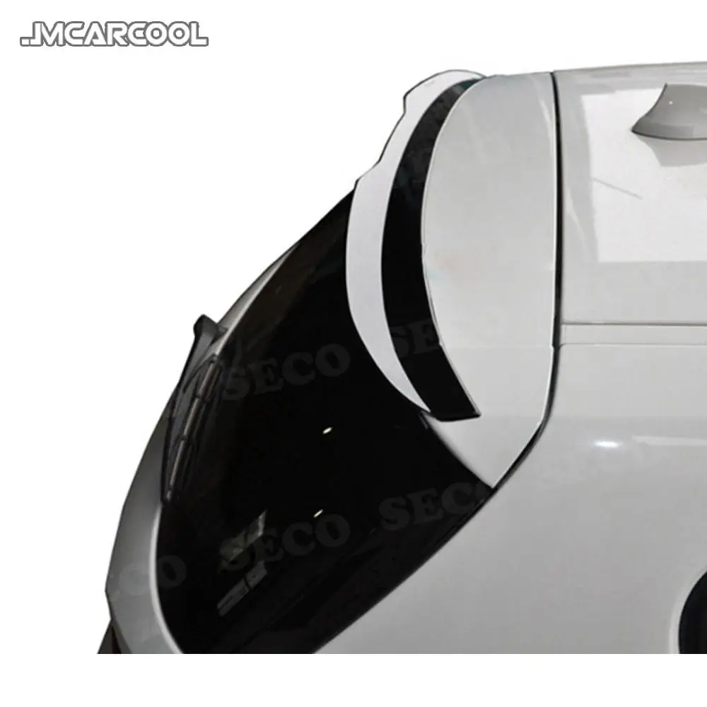 سبويلر خلفي أسود لامع ABS لسيارة BMW 1 Series F20 F21 116i 120i 118i M135i سبويلر 2012-2018 أجنحة جانبية للنافذة
