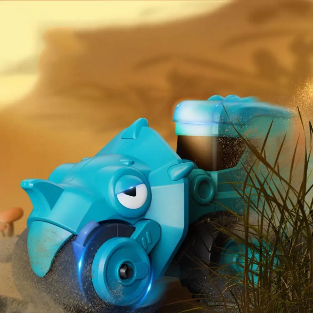 Plastic Children Pull Back Car Press Puzzle Dinosaur Engineering Car Model Educational Manual Skills Excavator Car Boys