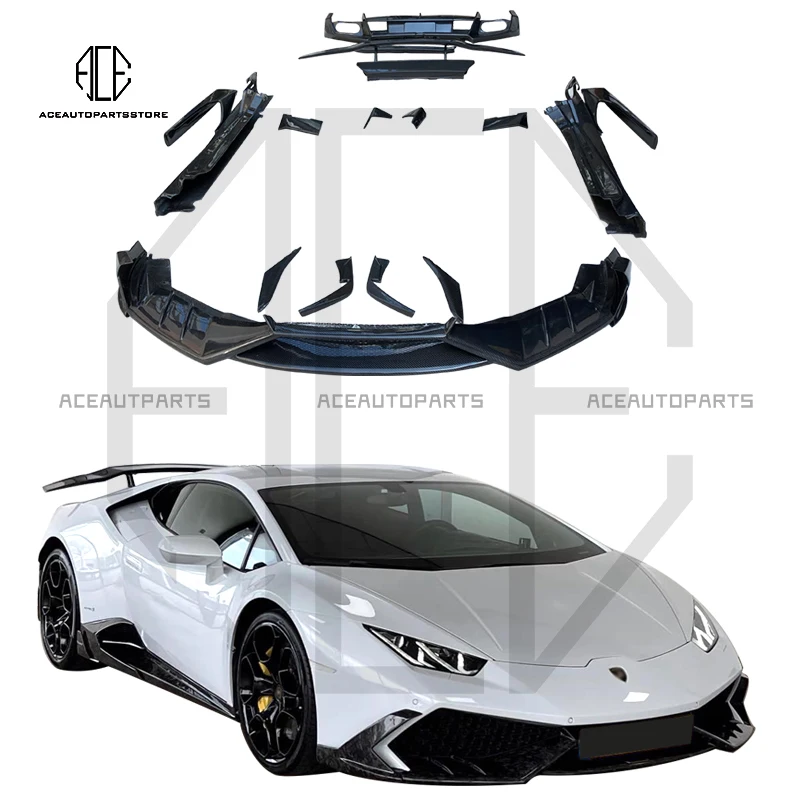 

M style carbon fiber aerokit for Lamborghini Huracan carbon fiber body kit for Lamboghini LP610 wind spoiler kit