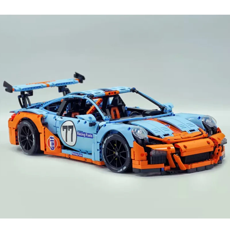 MOC High-Tech Compatible 42056 Super Sport Car Model Set Building Blocks Bricks Educational Toy Birthday Gifts For Kid