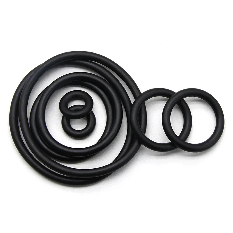 10Pcs NBR O Ring Seal Gasket  CS 4mm OD 16mm ~ 150mm Automobile Nitrile Rubber Round O Type Corrosion Oil Resistant Seal Washer