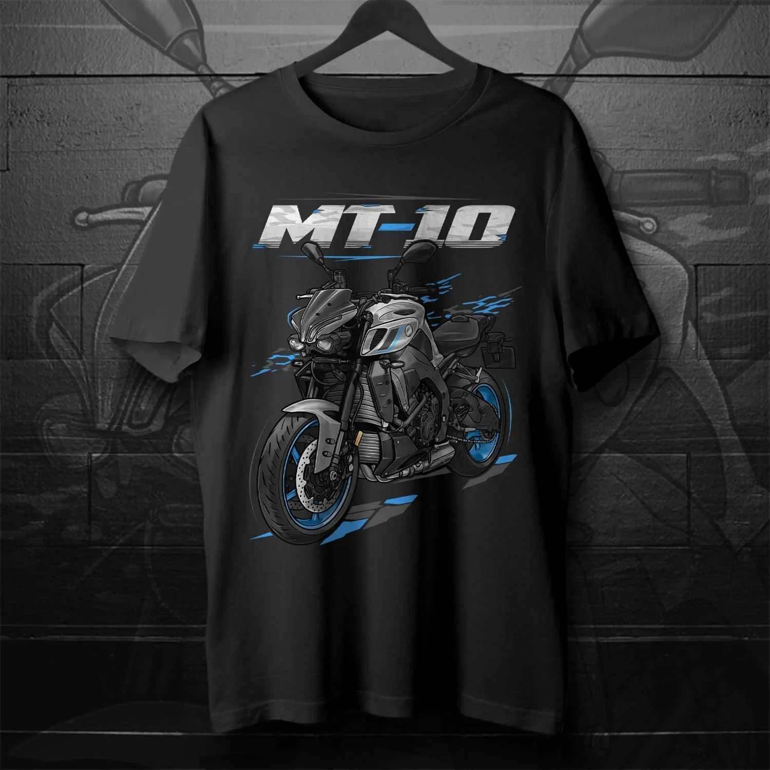 Japanese 2022-2025 Models MT-10 Motorcycle T-Shirt O-Neck Short Sleeve Summer Casual Mens T-shirt