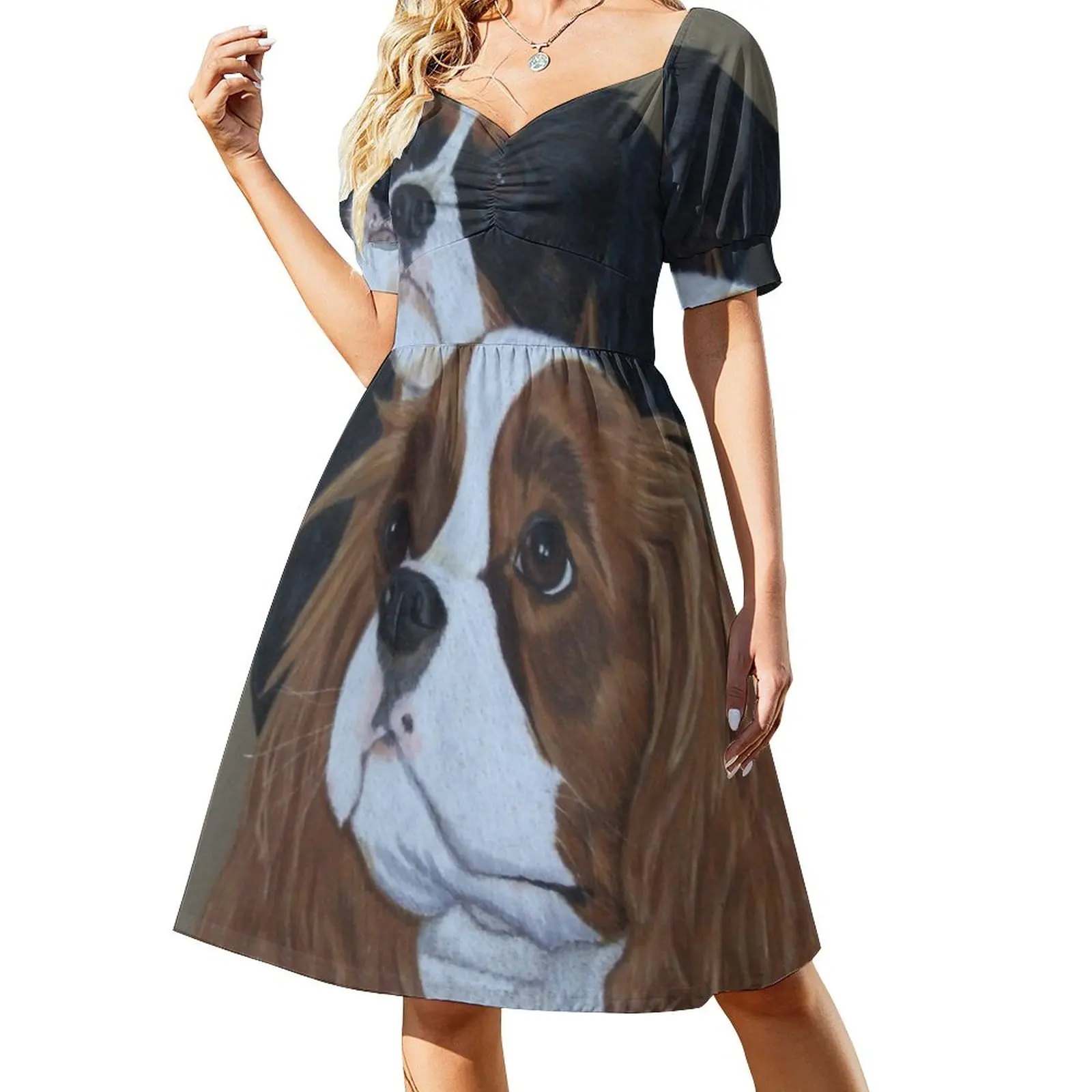 

Cavalier King Charles Spaniels Dress Clothing female long sleeve dresses