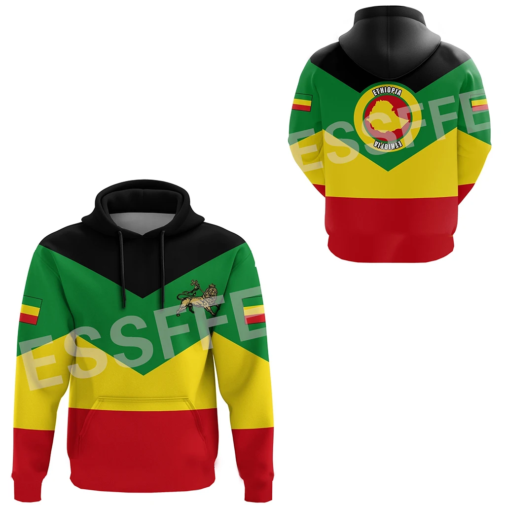 

Africa Country Flag Lion Ethiopia Church Reggae Tribel Tattoo Streetwear Tracksuit 3DPrint Unisex Casual Funny Jacket Hoodies 18