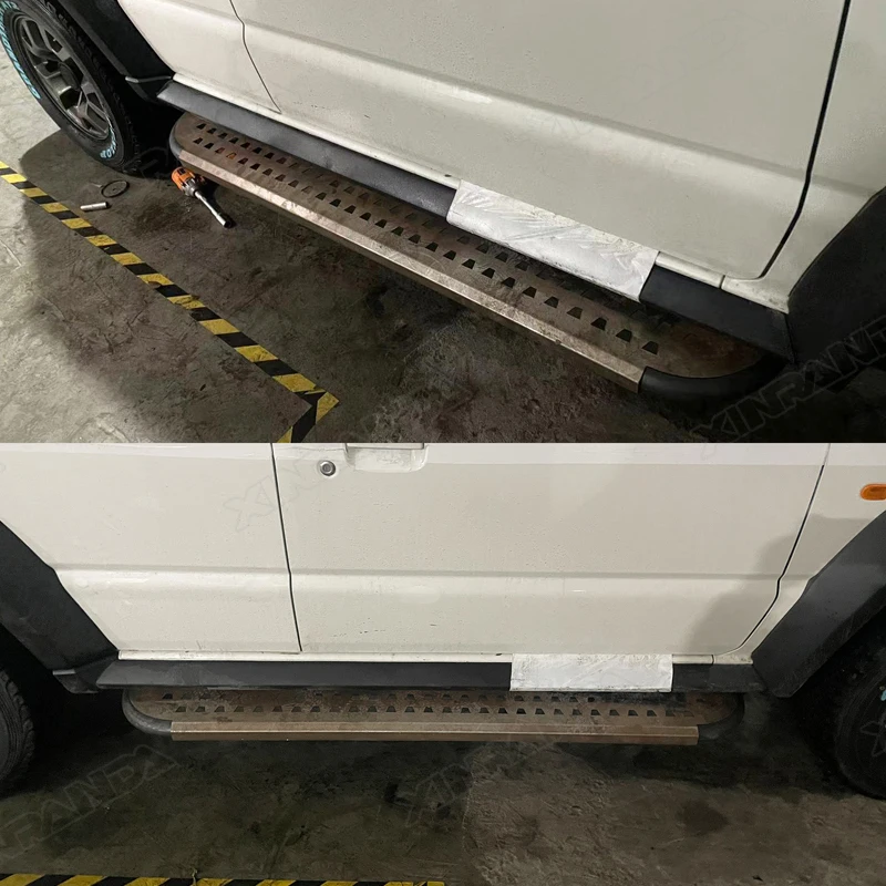 Jimny 5 Door Accessories Side Step For Maruti Suzuki JC74 XL-Jimny 5 Doors Side Foodstep 4x4 Running Board 2023 2024