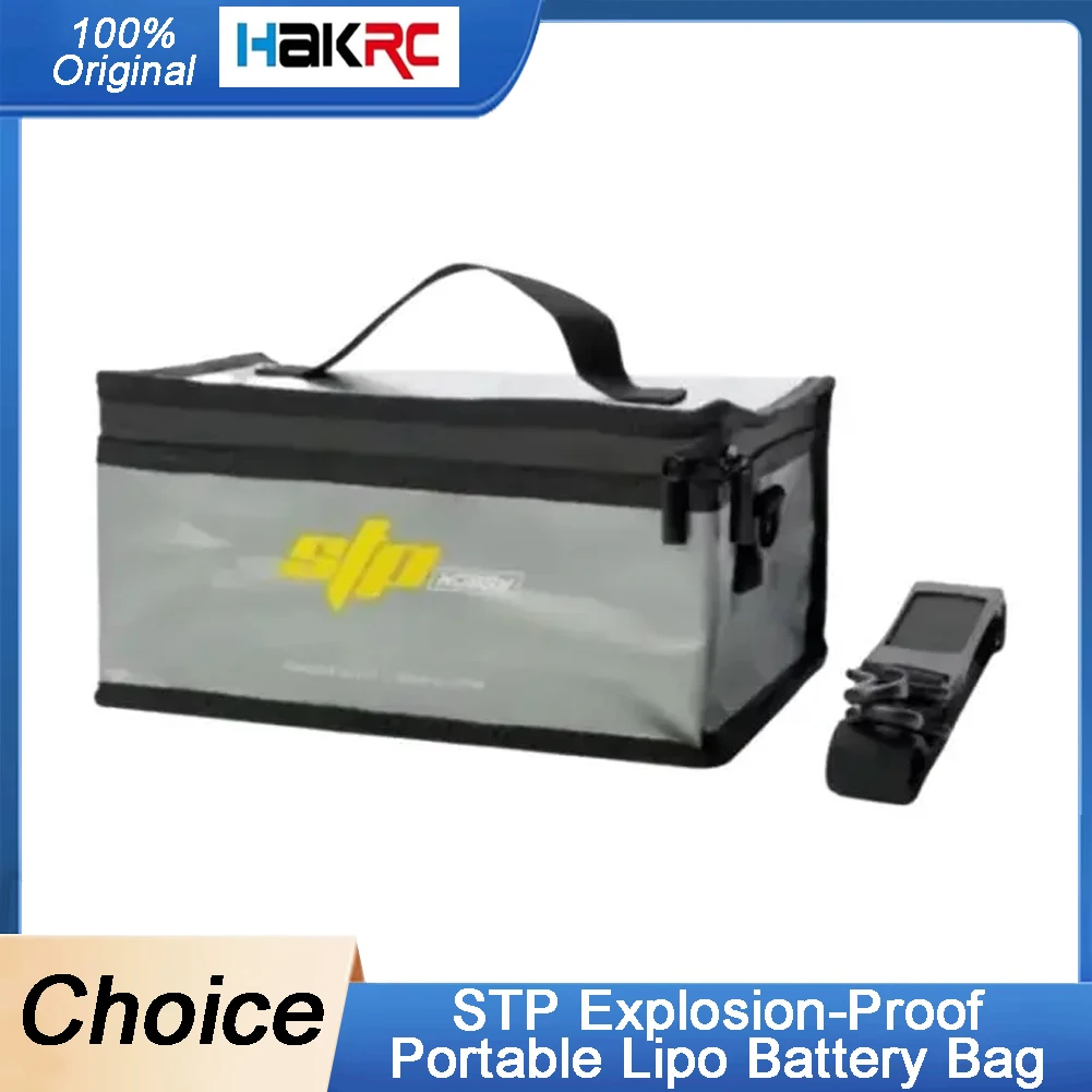 

STP Fireproof Waterproof Explosion-Proof Portable Lipo Battery Safety Bag for FPV Racing Drones