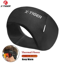 X-TIGER Outdoor Cycling Headband Summer Windproof Cycling Headwear Winter Warm Fleece Bicycle Sport Running Sweat-Absorbing Band