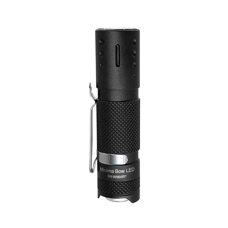 Vastlite Minima Bow LED Ultra Compact EDC Flashlight Mini Flashlights with 16340 Battery 800 Lumen Torch Light