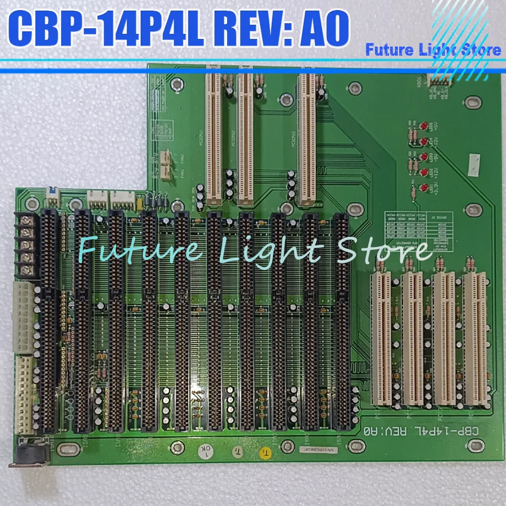 Industrial Control Computer Equipment Motherboard CBP-14P4L REV: A0 14 Slot Motherboard