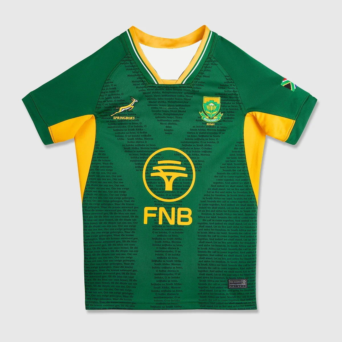 2026 Rugby's Greatest Rivalry Tour Südafrika Springboks Trikot Kurzarm T-Shirt mit Grafikdruck Sportbekleidung Sommer-T-Shirts – Detail 3