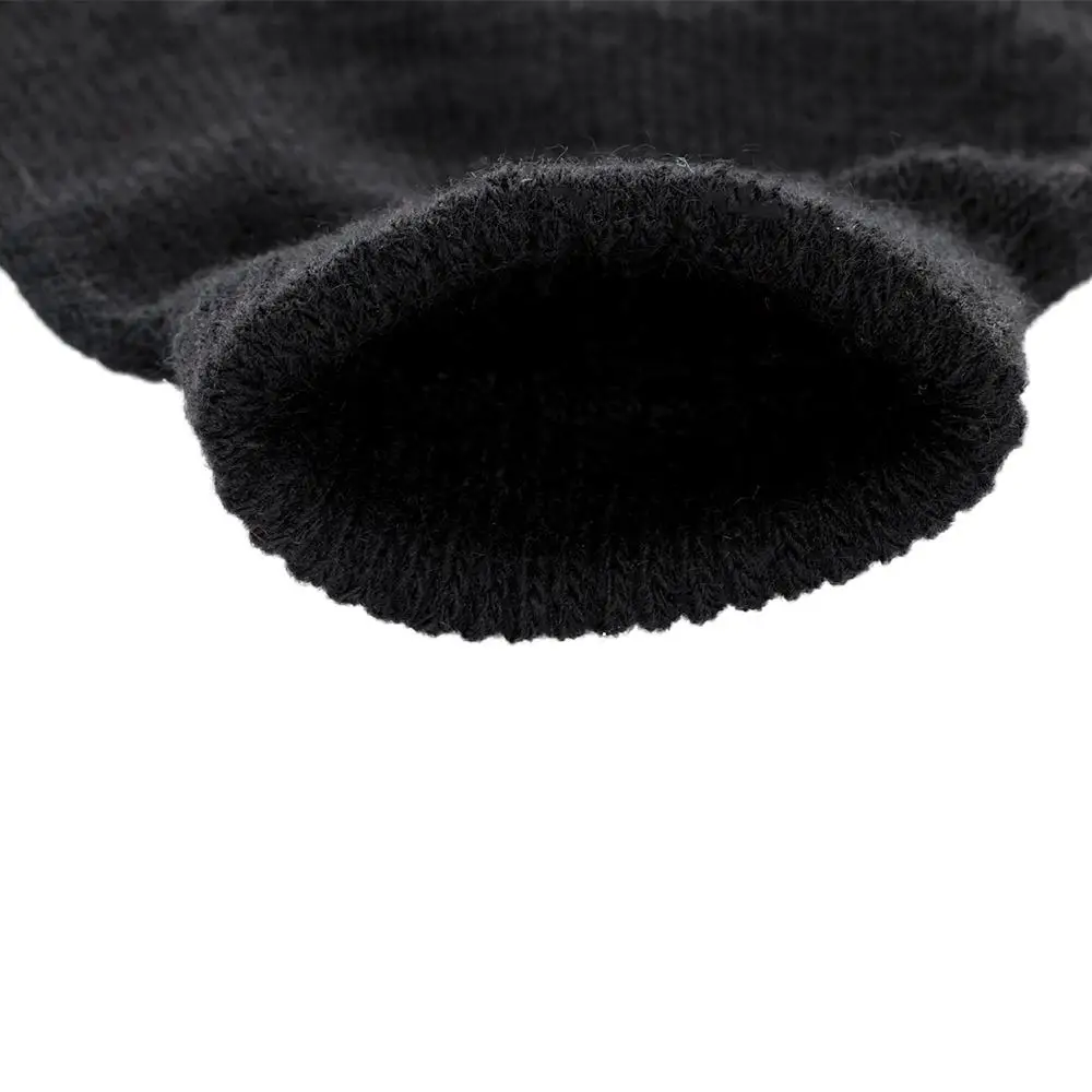 Fashion Soft Sports Cycling Thicken Warm Winter Stretch Elastic Knitted Gloves Fingerless Gloves Mittens Half Finger Gloves