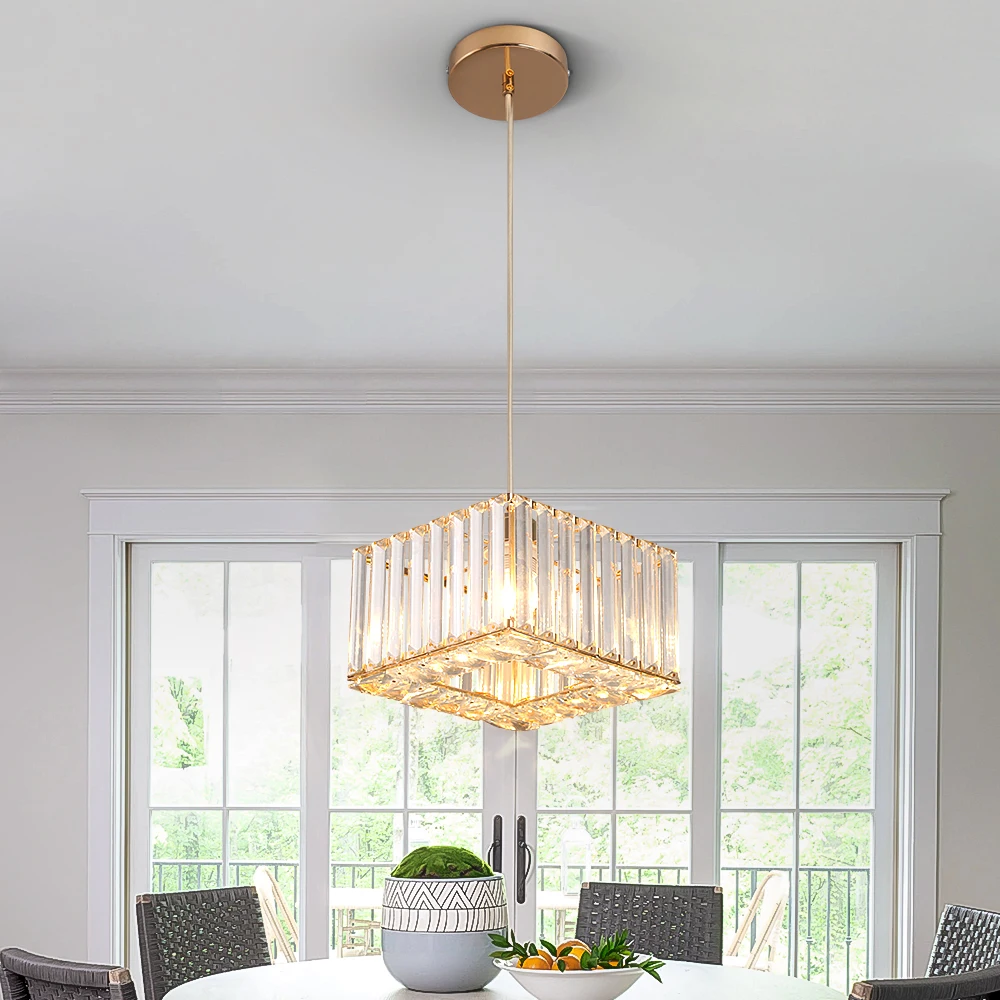 VETRULUS Moderne Pendelleuchte Kristall Kücheninsel Deckenlampe Wohn- und Esszimmer Nordische Flur-Dekoration Hängeleuchte – Detail 2