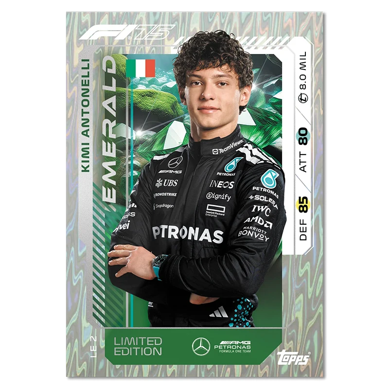 Topps Turbo Attax Formula 1 2025 - Mega Multipack - Contains 39 Turbo Attax Cards and 2 Random Limited Edition Cards