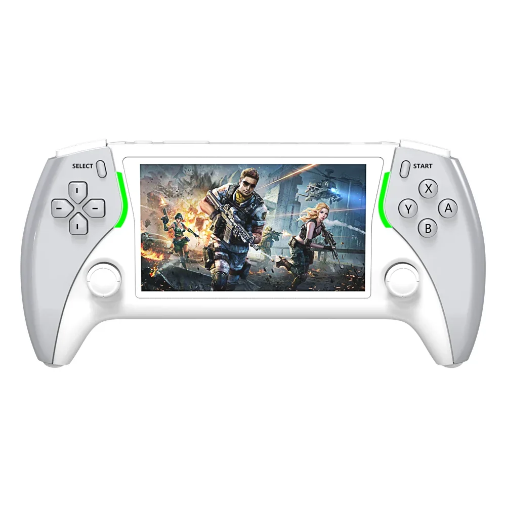 Project X Portable Pocket Video Game Console 4.3” IPS Screen Support PS1 Retro Gaming Dual Speaker Stereo