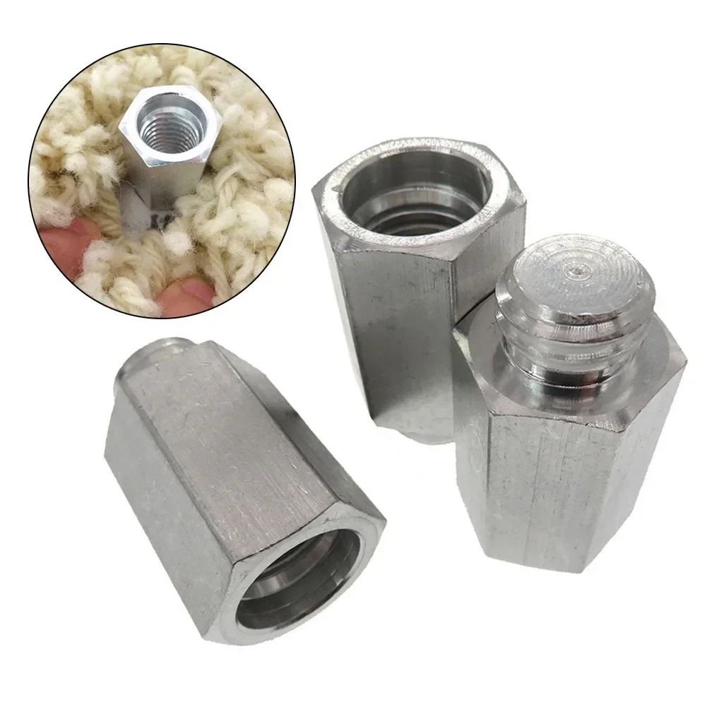 

High Quality Polisher Interface Adapter Accessories Adapter Bolt Double Sided Wool Pad Fittings For Angle Grinder Metal